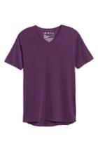 Men's The Rail Streaky V-neck T-shirt - Purple