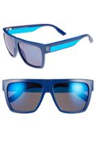 Men's Mcq By Alexander Mcqueen 57mm Sunglasses - Blue/ Blue