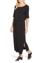 Women's Caslon Tie Waist Maxi Dress - Black