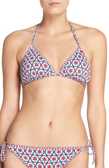 Women's Tommy Bahama Geo-graphy Reversible Triangle Bikini Top