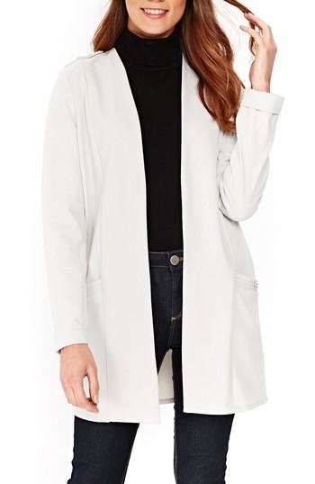 Women's Wallis Long Jacket Us / 12 Uk - Grey