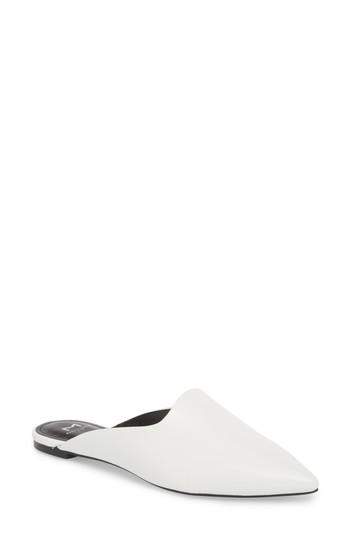 Women's Marc Fisher D Sheen Loafer Mule, Size 5 M - White