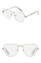 Women's Elizabeth And James Henly 54mm Optical Glasses - Light Gold