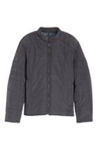 Men's Marc New York Quilted Moto Jacket, Size - Grey