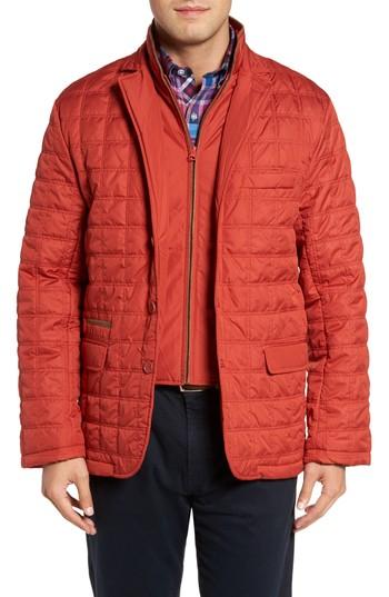 Men's Tailorbyrd Iota Quilted Jacket - Orange