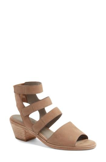 Women's Eileen Fisher Vessey Strappy Sandal M - Brown