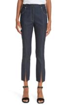 Women's Cinq A Sept Rosa Front Slit Denim Pants - Blue