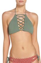 Women's Leith High Neck Bikini Top