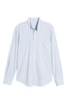 Men's Bobby Jones Dorian Plaid Easy Care Sport Shirt, Size - White