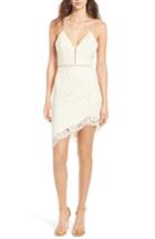 Women's Nbd 'only One' Strappy Lace Sheath Dress - Ivory