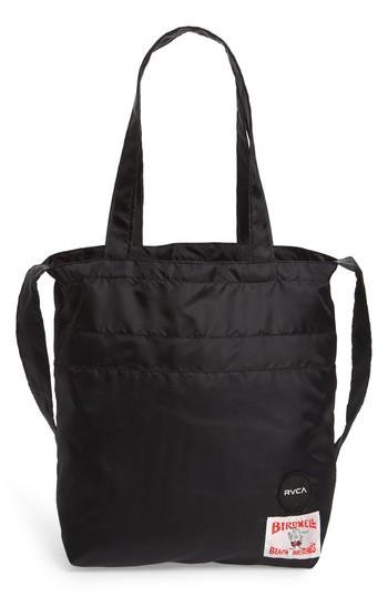 Men's Rvca Bomber Nylon Tote - Black