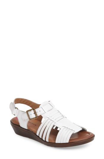 Women's Comfortiva Freeport Sandal M - White