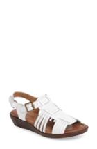 Women's Comfortiva Freeport Sandal M - White