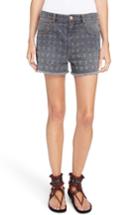 Women's Isabel Marant Etoile Ripped Denim Shorts Us / 34 Fr - Grey