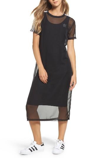 Women's Adidas Originals 3-stripes Midi Dress