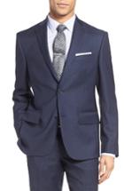 Men's Nordstrom Men's Shop Trim Fit Check Wool Sport Coat