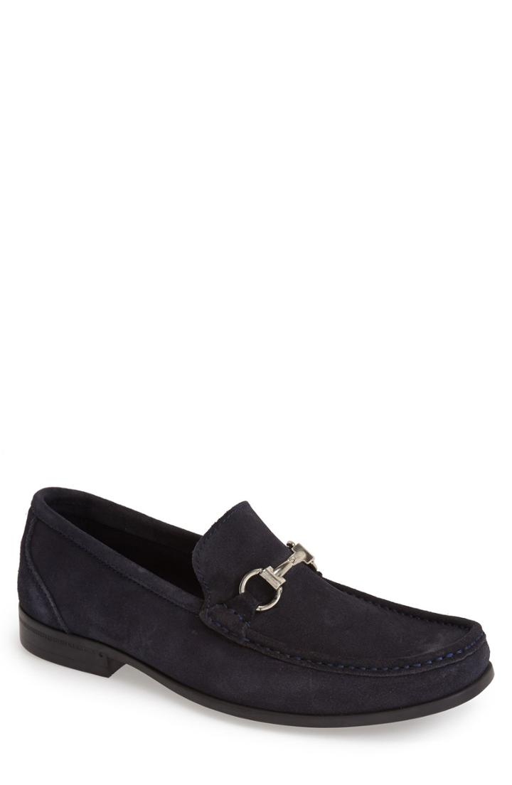 Men's Sandro Moscoloni 'malibu' Suede Bit Loafer D - Blue