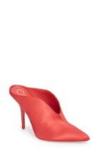 Women's Calvin Klein Mallie Pointy Toe Mule M - Pink