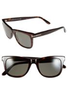 Men's Tom Ford 'leo' 52mm Polarized Sunglasses -