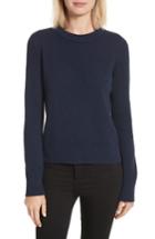Women's Rag & Bone Ace Cashmere Crop Sweater, Size - Blue