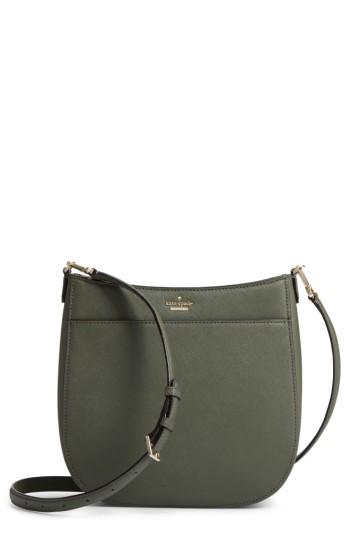 Kate Spade New York Cameron Street - Robin Leather Crossbody Bag - Green