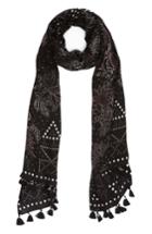 Women's Rebecca Minkoff Studded Floral Scarf