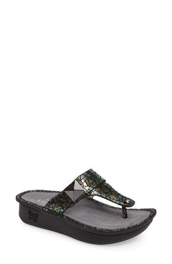 Women's Alegria 'carina' Sandal -8.5us / 38eu - Green