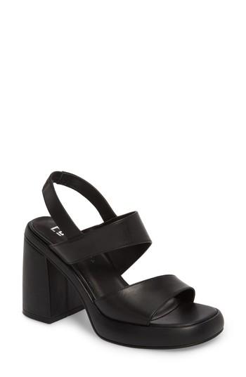 Women's E8 By Miista Block Heel Sandal .5us / 36eu - Black