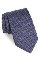 Men's Salvatore Ferragamo Fiona Print Silk Tie