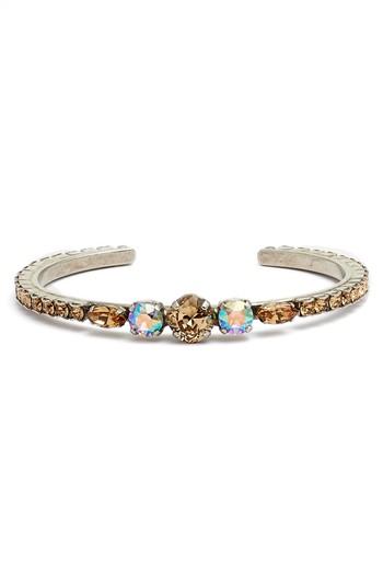 Women's Sorrelli Hyacinth Crystal Cuff