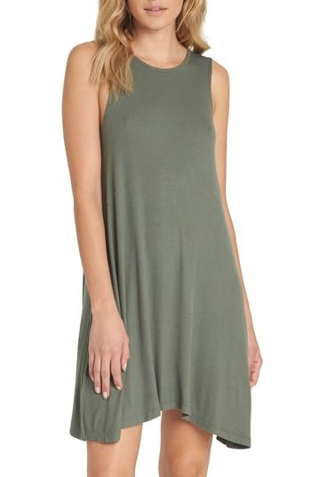 Women's Billabong Knockout Swing Dress - Green