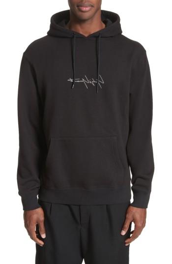 Men's Yohji Yamamoto X New Era Embroidered Hoodie