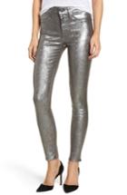 Women's Fidelity Denim Sola Coated Skinny Jeans - Metallic