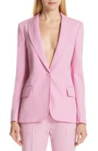 Women's Stella Mccartney Wool Blazer Us / 36 It - Pink