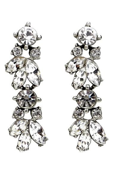 Women's Ben-amun 'crystal Vine' Drop Earrings