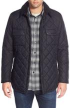 Men's Barbour 'akenside' Regular Fit Quilted Jacket, Size - Blue