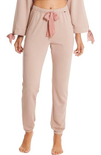 Women's Midnight Bakery Fleece Lounge Pants - Beige