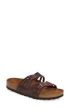 Women's Birkenstock Granada Soft Footbed Oiled Leather Sandal -8.5us / 39eu B - Brown