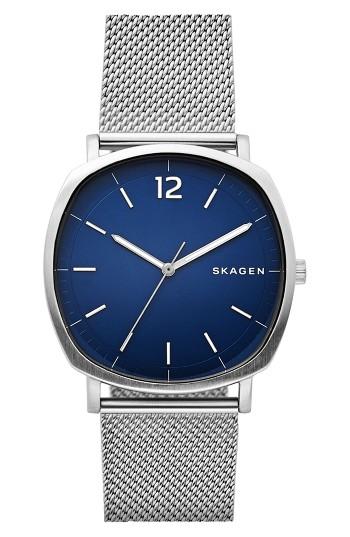 Men's Skagen Rungsted Mesh Strap Watch, 40mm