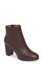 Women's Vionic Kennedy Ankle Bootie M - Brown