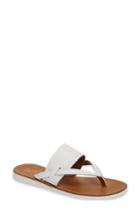 Women's Seychelles Mosaic Thong Sandal M - White