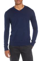 Men's Life/after/denim Tournament Slim Fit V-neck Sweater - Blue