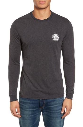 Men's Rip Curl Mini Wettie Tech T-shirt, Size - Grey