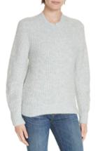 Women's Rag & Bone Jonie Rib Knit Sweater, Size - Grey