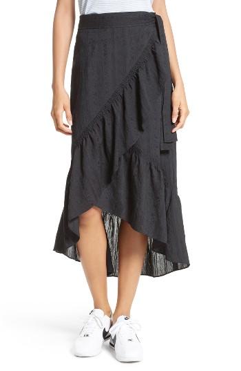 Women's A.l.c. Charmaine Ruffle Skirt - Black
