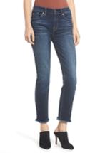 Women's 7 For All Mankind B(air) Roxanne Frayed Ankle Slim Jeans - Blue