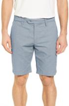 Men's Ted Baker London Herbott Trim Fit Stretch Cotton Shorts - Blue