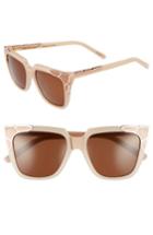 Women's Pared Charlie & The Angels 54mm Sunglasses - Blush/ Rose Gold/ Peach