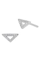 Women's Carriere Triangle Diamond Stud Earrings (nordstrom Exclusive)