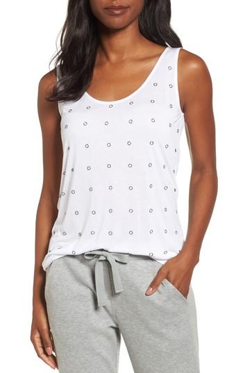 Women's Kenneth Cole New York Rings Tank Top - White